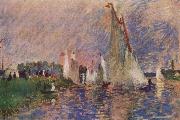 Pierre-Auguste Renoir Regatta bei Argenteuil painting
